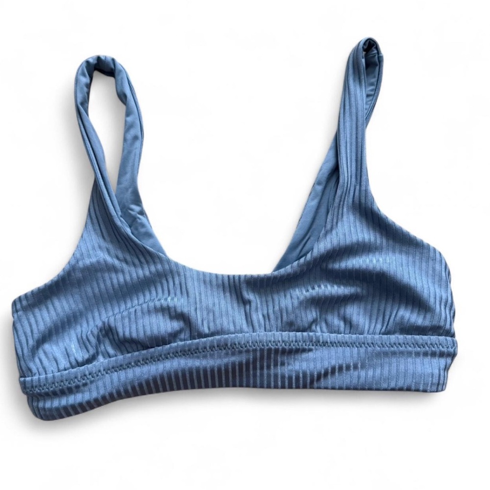 Vitamin A Blue Bikini Top